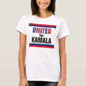 2024統一された年カマラハリス会長のために Tシャツ (正面)