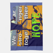 2024統一された年州選挙は強いTogを期待 キッチンタオル (縦)