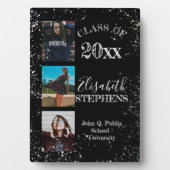 2024絵を描年(ばちゃばちゃ)跳ねるクラス卒業写真 フォトプラーク (正面)