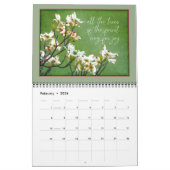 2024聖なる書物、 経典と勇気付けられるカレンダー カレンダー (2月 2026)