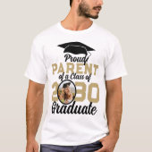 2024誇りを持った年パーソナライズされたの卒業生クラス Tシャツ (正面)