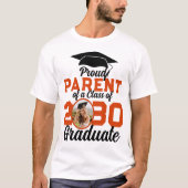 2024誇りを持った年パーソナライズされたの卒業生クラス Tシャツ (正面)