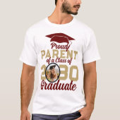 2024誇りを持った年パーソナライズされたの卒業生クラス Tシャツ (正面)