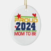 2024誇りを持った母は未来の母になる セラミックオーナメント (右)