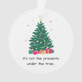 2024誰が木のアクリルのまわりにオーナメント オーナメント