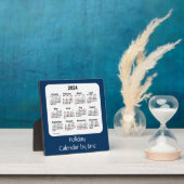 2024警察箱ブルーホリデーカレンダーby Janz フォトプラーク (インサイチュ)