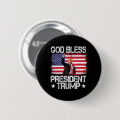 2024賛美年トランプ大統領の支援 缶バッジ (正面&裏面)