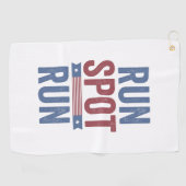2024走年トランプ走大統領の選挙 ゴルフタオル (横)