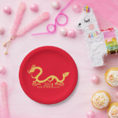 2024辰年 ペーパープレート (パーティー)