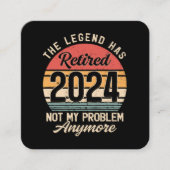 2024退職したはもう問題ではない スクエア名刺 (正面)