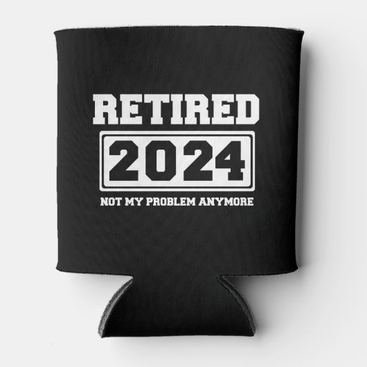 2024退職したはもう問題ではない 缶クーラー (正面)