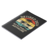 2024退職した年はもう私の問題ではない退職 ノートブック (左側)