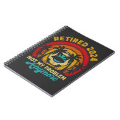 2024退職した年はもう私の問題ではない退職 ノートブック (左側)