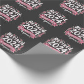 2024退職した年はもう私の問題ではない退職 ラッピングペーパー (角)