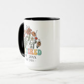 2024退職した年女性母おばあちゃんの退職祝い マグカップ (正面左)