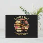 2024退職した年私は生涯の退職を働いた 招待状 (スタンド正面)