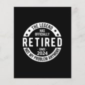 2024退職した年 チラシ (正面)