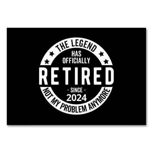 2024退職した年 テーブルナンバー (正面)