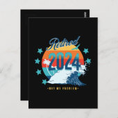 2024退職した年 ポストカード (正面/裏面)