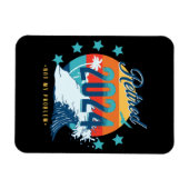 2024退職した年 マグネット (横)