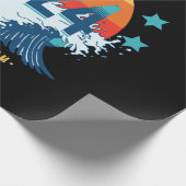 2024退職した年 ラッピングペーパー (角)