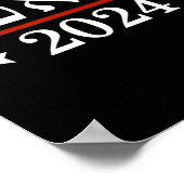 2024選年大統領ヘブライ語ユダヤ人イスラエル蘇 ポスター (角)