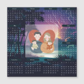 2024雷&稲妻カレンダー (正面)