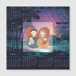 2024雷&稲妻カレンダー