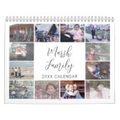 2024 シンプルモダンカスタム写真写真 – 13 Cale カレンダー (カバー)
