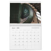 2024：ノースカロライナ暦の灯台(Med) カレンダー (3月 2026)