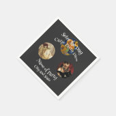 2024 ハッピーアワー独身最後の旅立ち 引退 スタンダードカクテルナプキン (角)