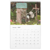 -2024 – マウスのジョージ – マウスの村カレンダー カレンダー (1月 2027)