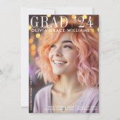 2024 モダン卒業記念誌オーバーレイ 案内状 (正面)