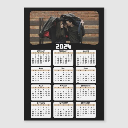 2024 – 写真の追加 – カレンダー – タン (正面)