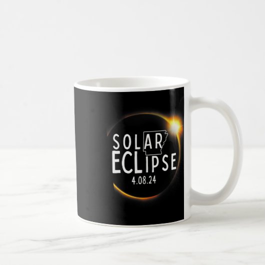 2024 太陽の Eclipseアクセサリー4.08.24全体 コーヒーマグカップ (右)