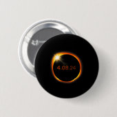 2024 太陽の Eclipseアメリカ総春4.08.2 缶バッジ (正面&裏面)