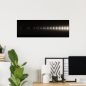 2024 太陽の Eclipse – コロナ ポスター (ホームオフィス)