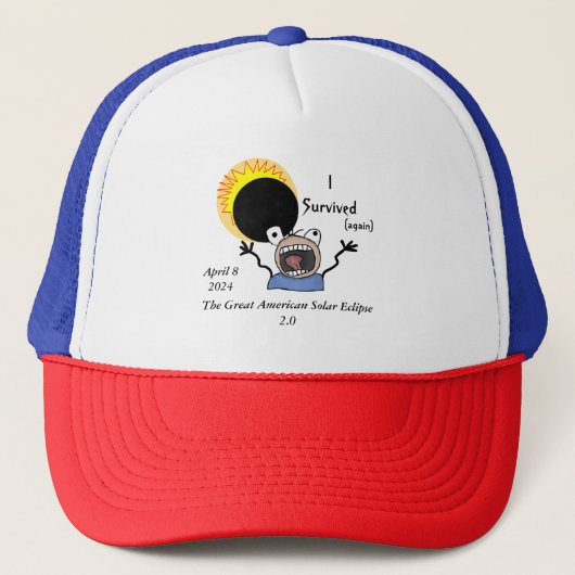 2024 太陽の Eclipse Survival Edition キャップ (正面)