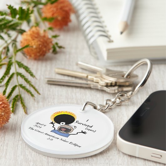 2024 太陽の Eclipse Survival Edition キーホルダー (正面右)