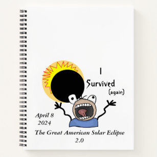 2024 太陽の Eclipse Survival Edition ノートブック