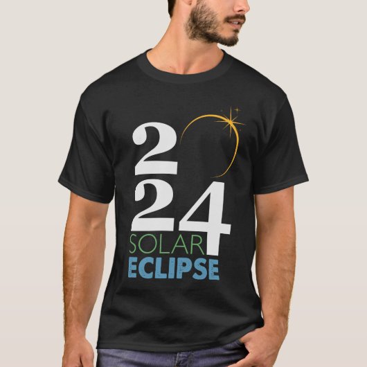 2024 太陽の Eclipse Tシャツ (正面)