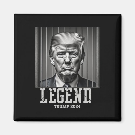 2024 年の大統領伝説 マグネット (正面)