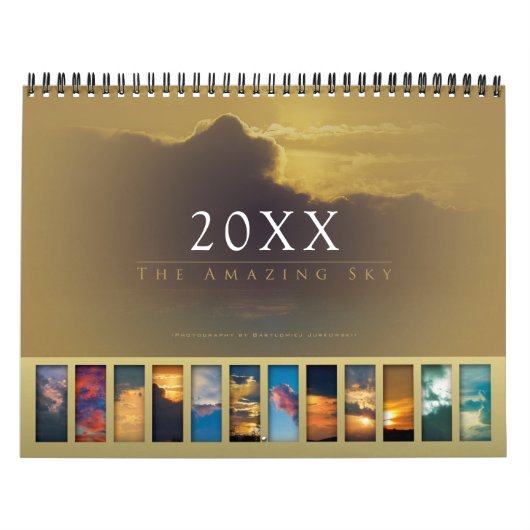 2024 – 素晴らしい空 カレンダー (カバー)