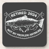 2024 退職したNot My Problemはもはやおもしろい魚釣り コースター (正面)
