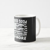 2024 退職したNot My Problemはもはやおもしろい魚釣り コーヒーマグカップ (正面右)