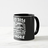 2024 退職したNot My Problemはもはやおもしろい魚釣り マグカップ (正面右)