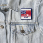 2024 選挙, トランプ 缶バッジ (インサイチュ)