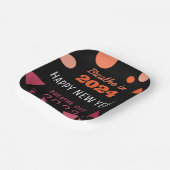 2024 2023年の新年に息づく年の色 ペーパープレート (傾斜あり)