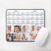 2024 - 2025カレンダーカスタム8 Photo Us Holidays マウスパッド (マウス)
