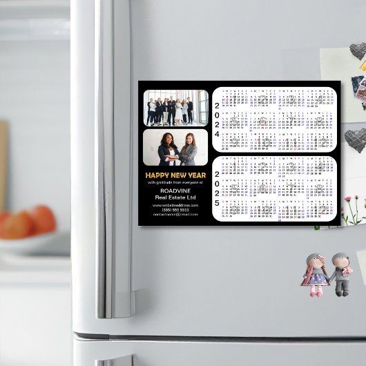 2024 2025カレンダー企業の2光磁気